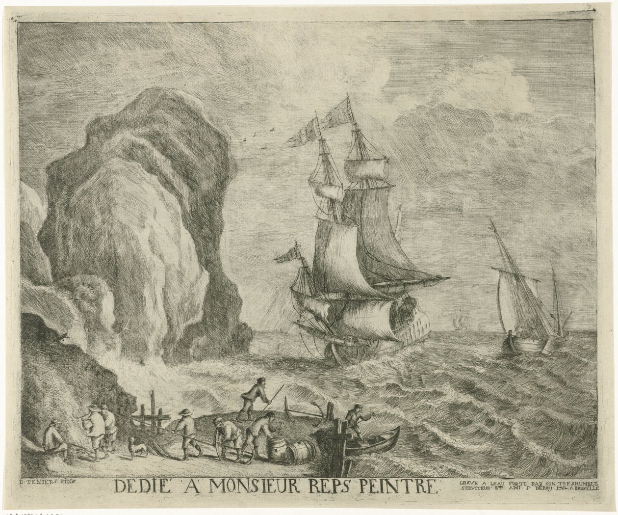 sjølandskap av François Deroy