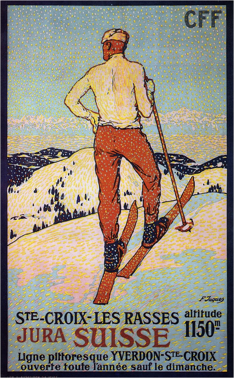 Les Rasses, Sainte-Croix, 1921 av François Jacques
