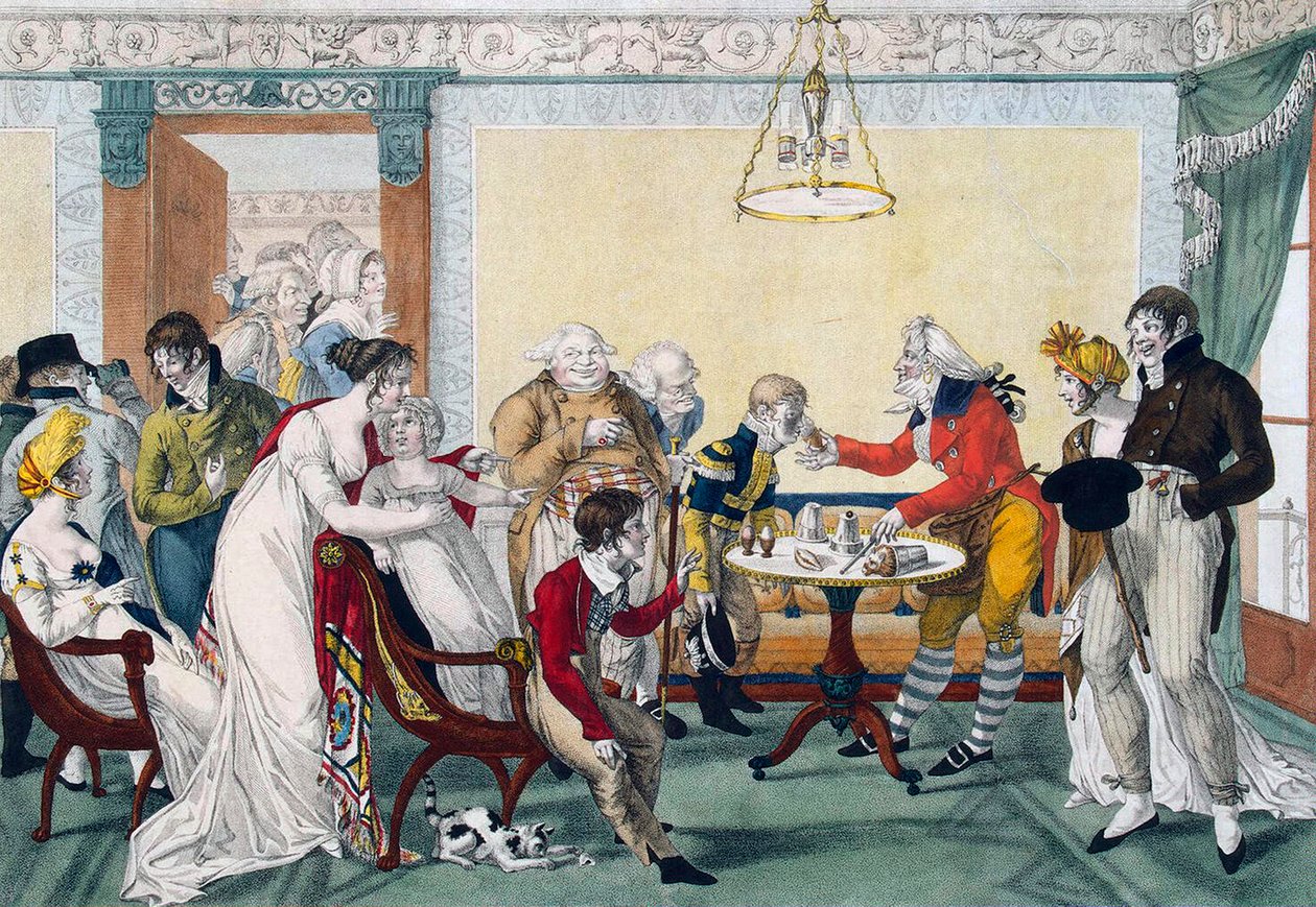 Kortspill, første kvartal av 1800-tallet. av François Joseph Bosio Baron