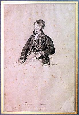 Jean-Francois Lesueur (1760-1837) 1828 (kull på papir) av François Joseph Heim