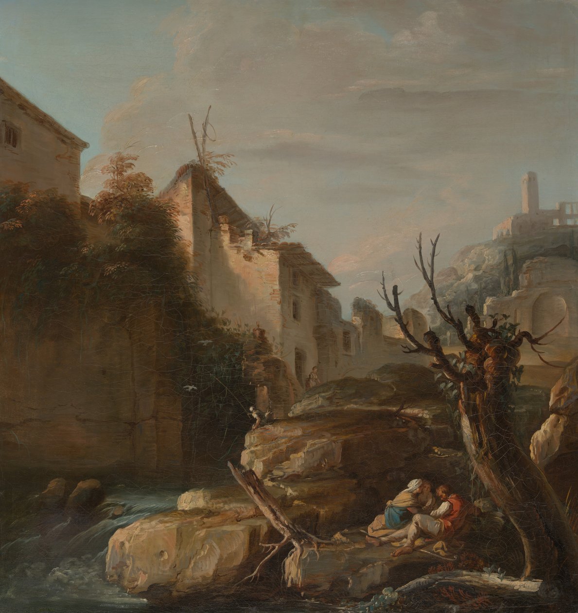 Appeninlandskap, ca 1730. av François Lemoyne