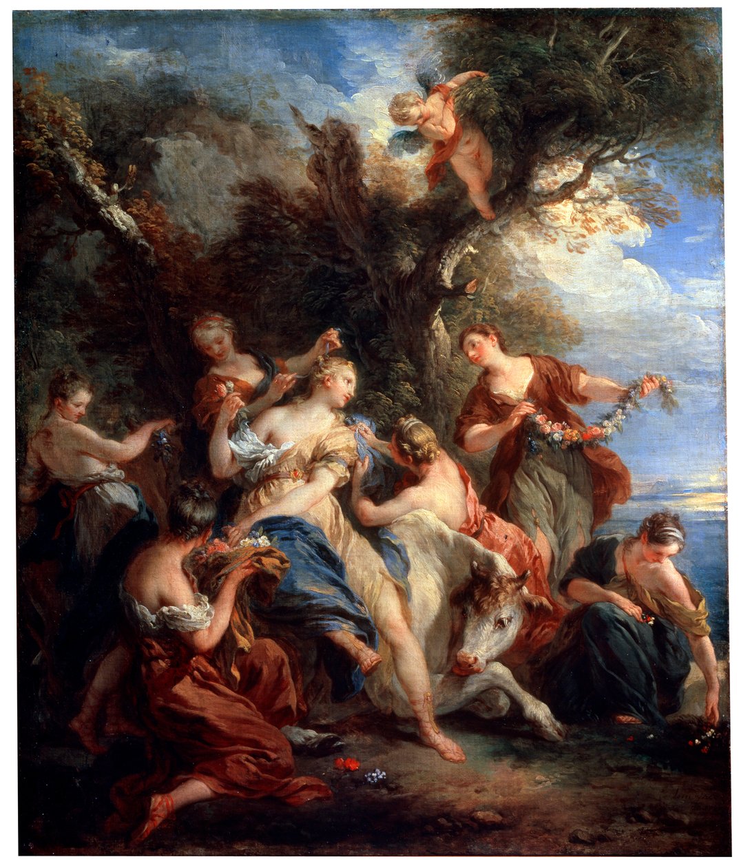 The Rape of Europe, c1725 av François Lemoyne