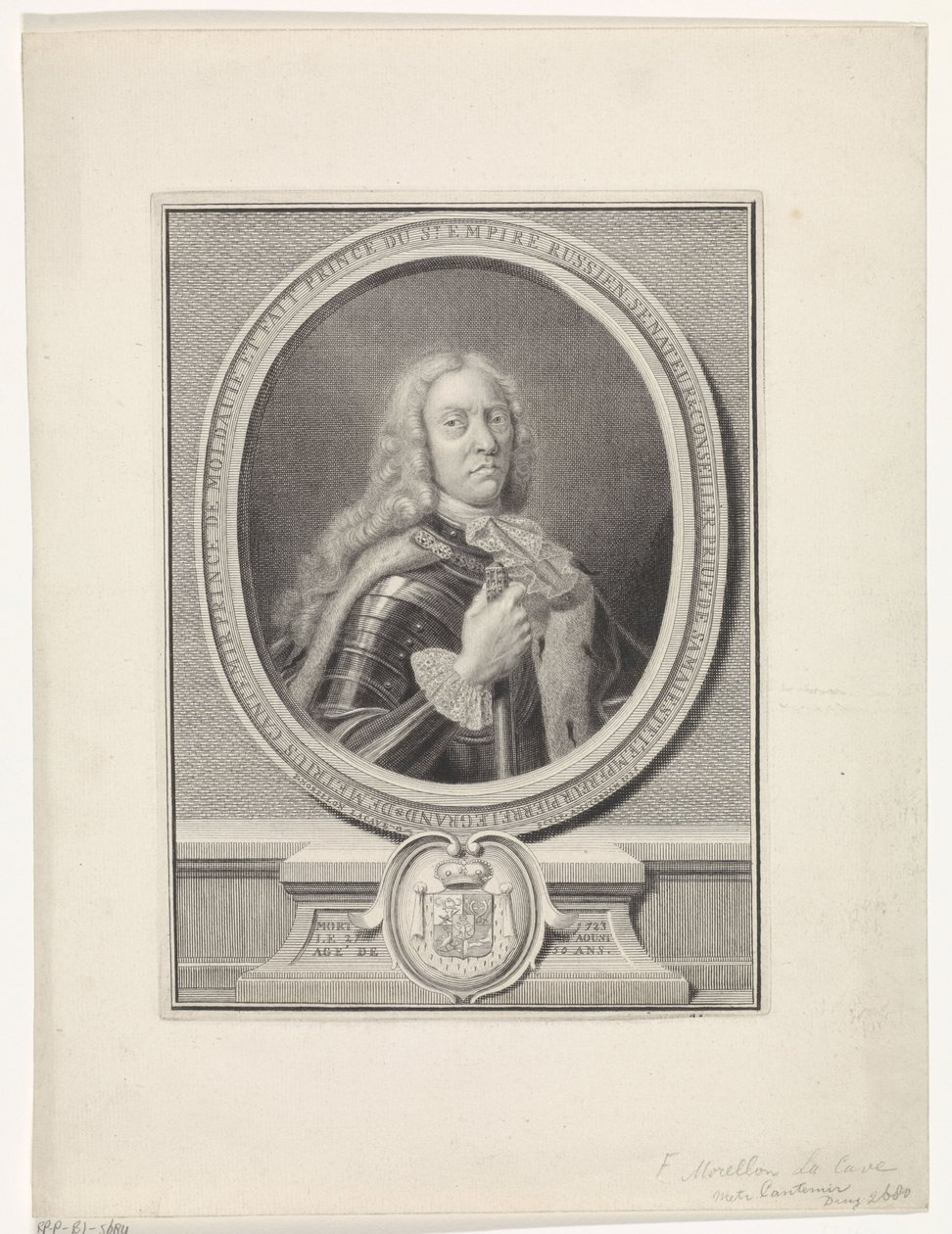 Dimitrie Cantemir 1673-1723, 1735 av François Morellon de La Cave