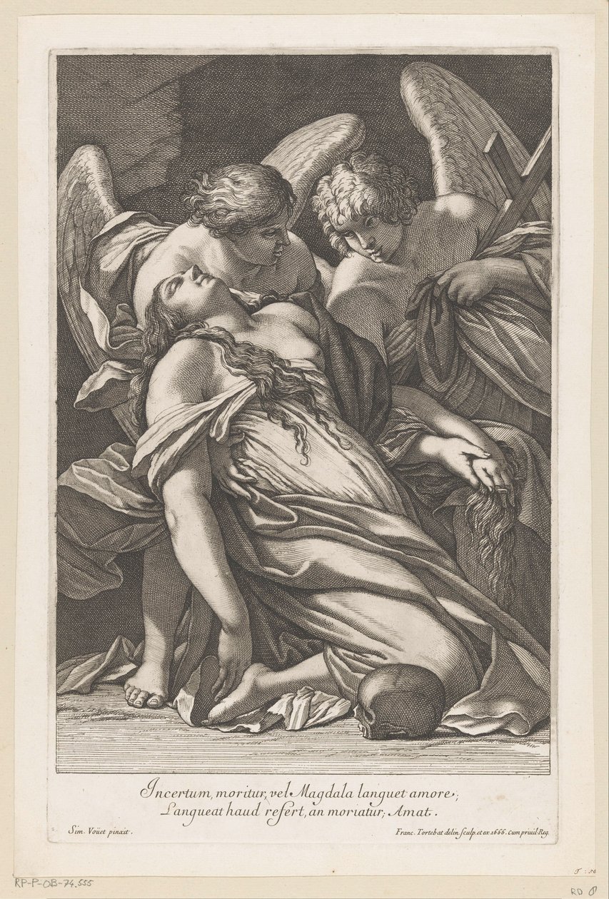 Magdalenas død av François Tortebat