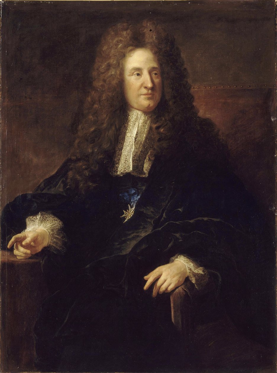 Portrett av Jules Hardouin-Mansart 1646-1701 av François Troy de