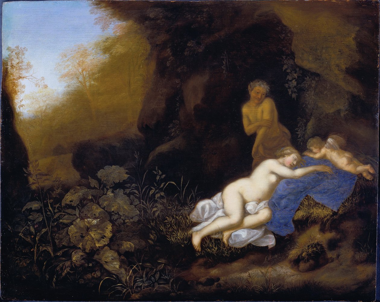 Jupiter og Antiope av François Verwilt