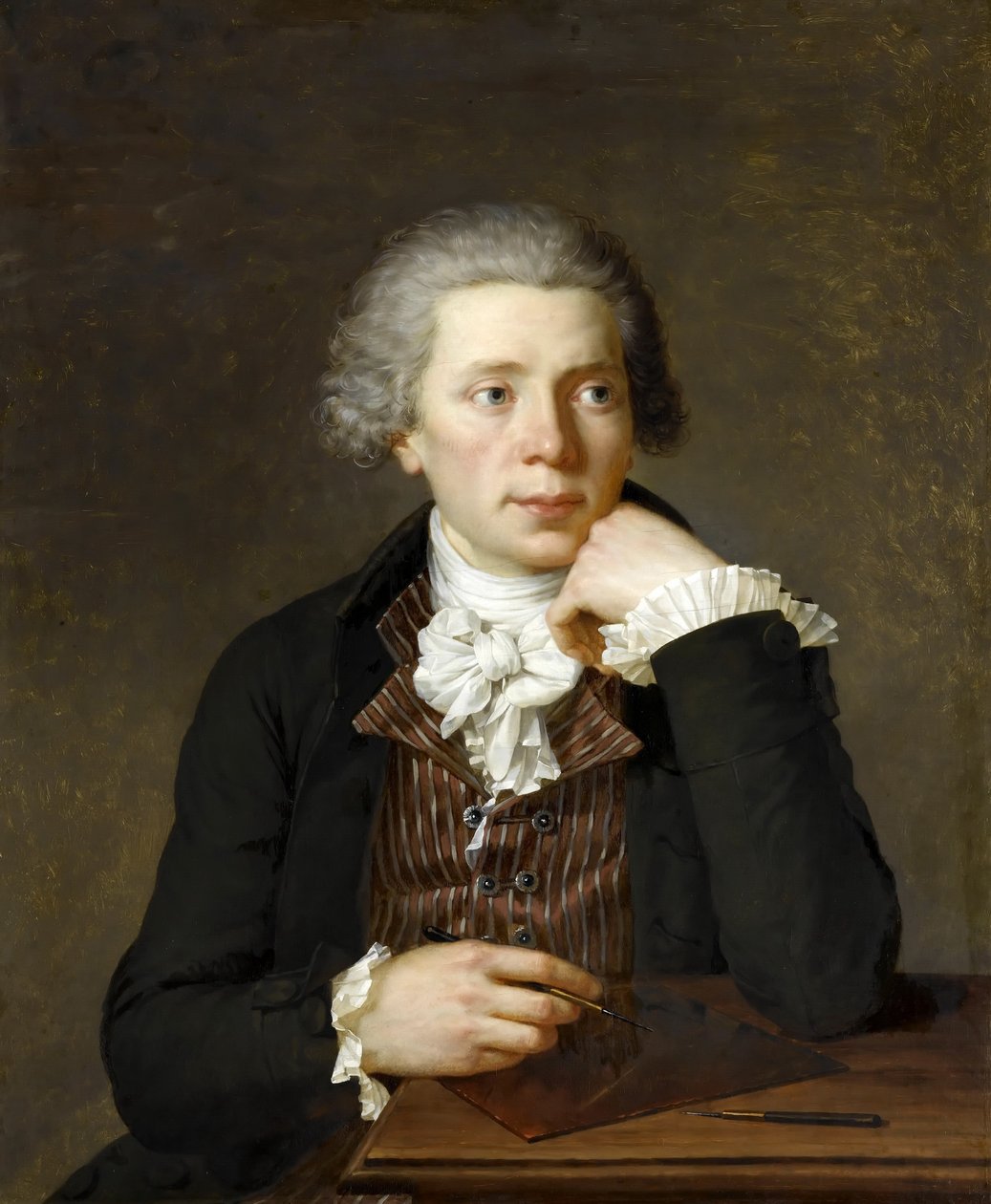 Portrett av Jacques Joseph Coiny 1761-1809 av François Xavier Pascal Fabre