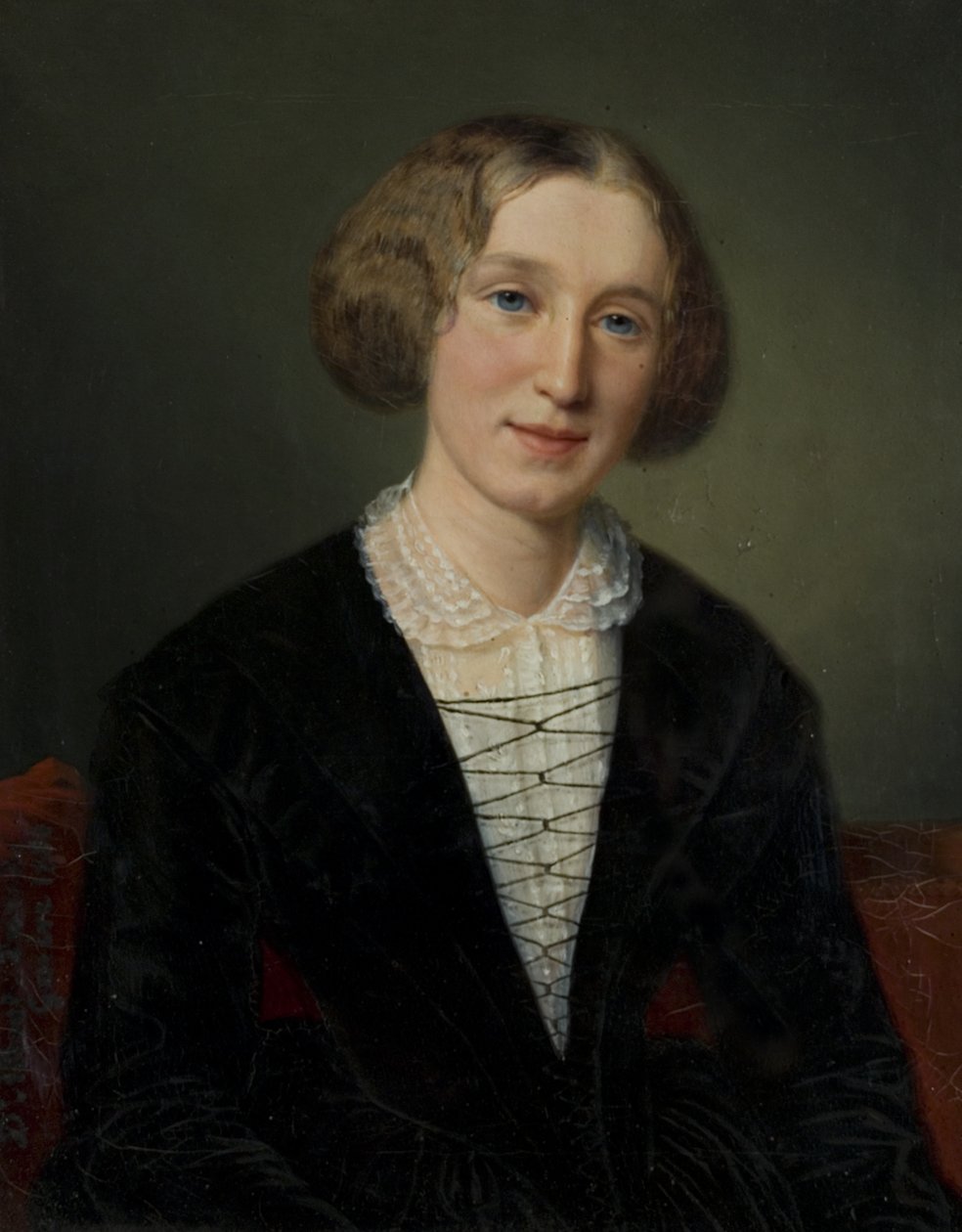 George Eliot, Mary Ann Evans, 1880-81 av François d Albert Durade