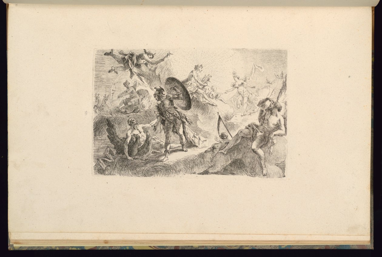 Design med Apollo av François de Cuvilliés the younger