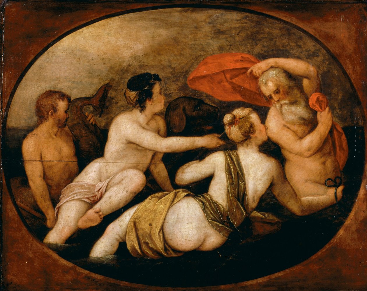 Marine guder av Frans Floris