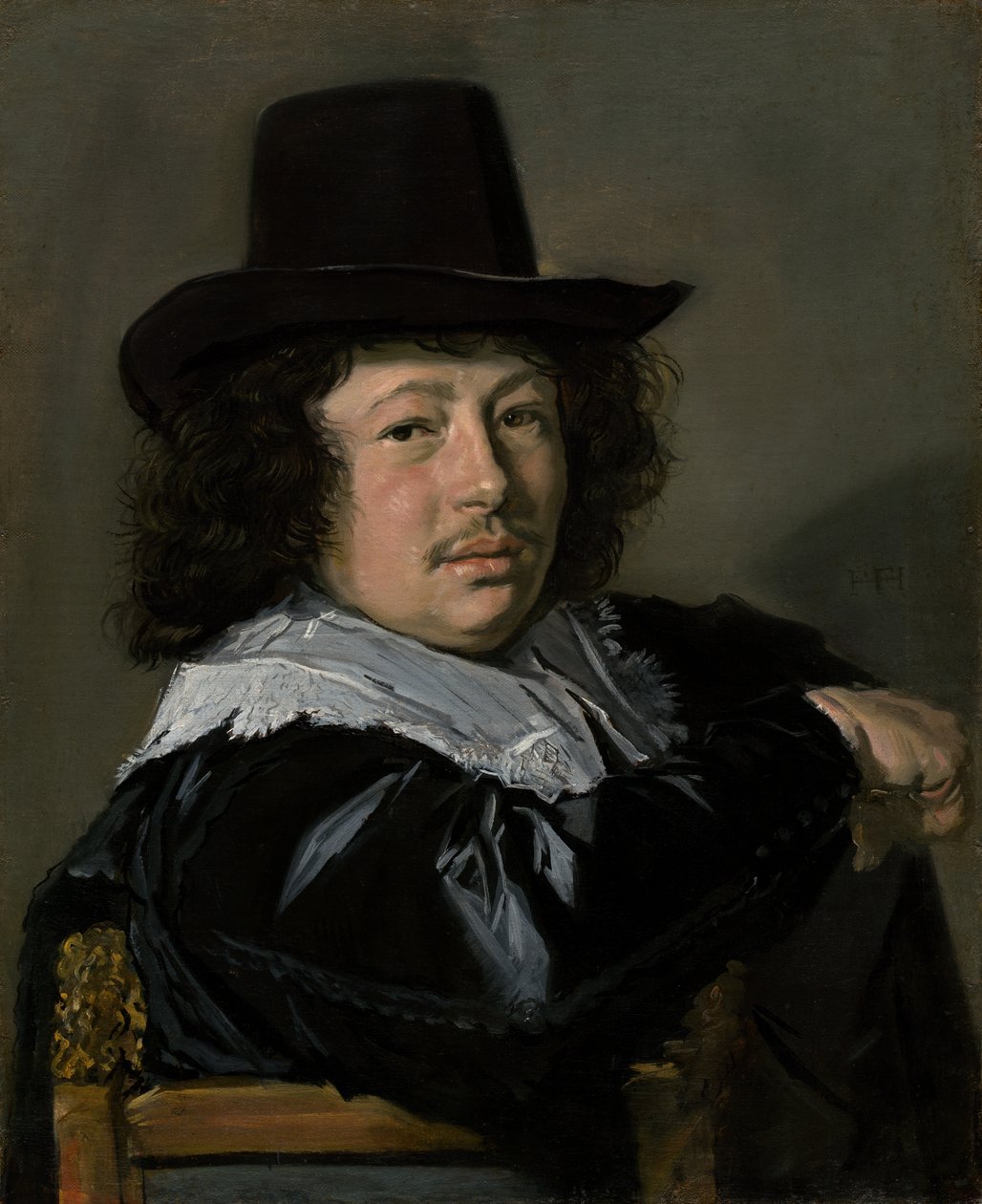 Portrett av en ung mann av Frans Hals