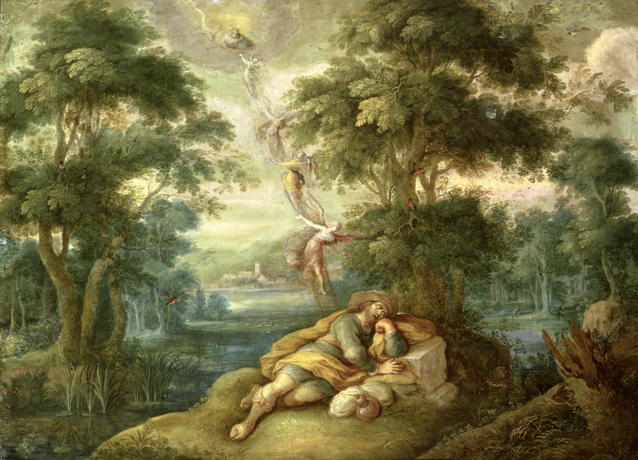 Jakobs drøm av Frans II Francken