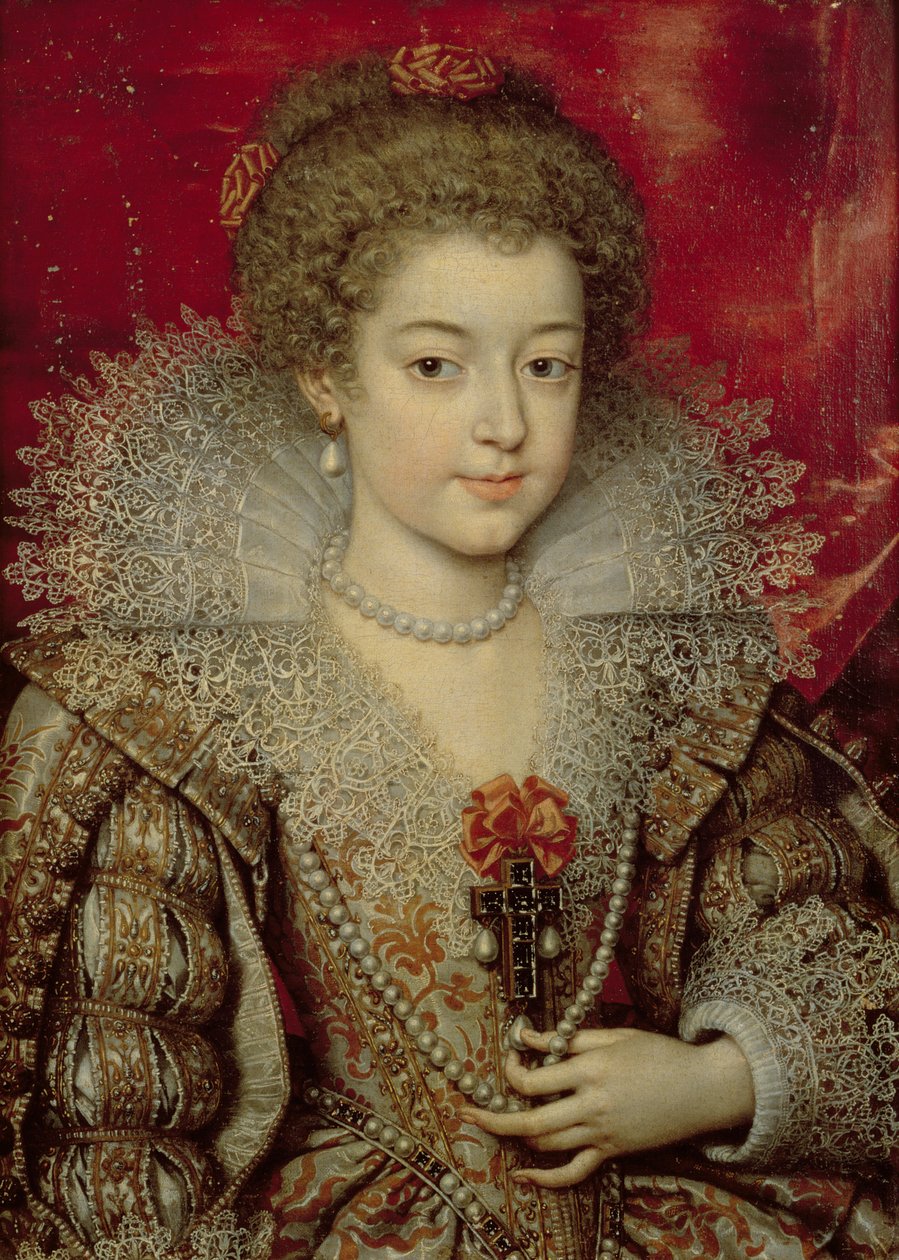 Portrett av Infanta Anna av Frans II Pourbus