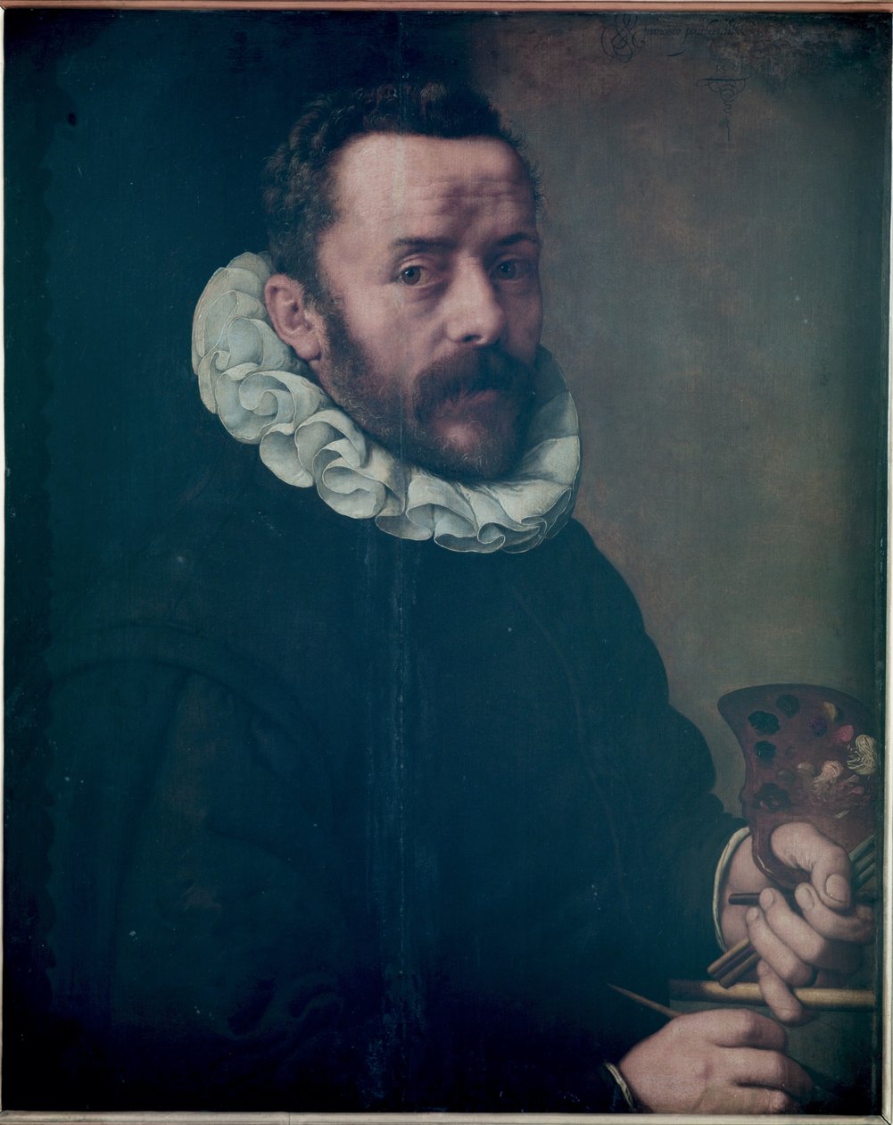 Selvportrett, 1591 av Frans II Pourbus