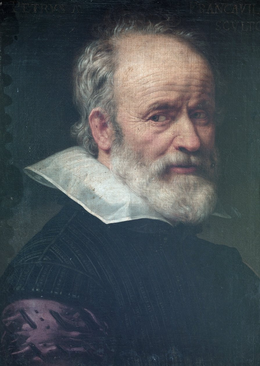 Selvportrett, 1609-1615 av Frans II Pourbus