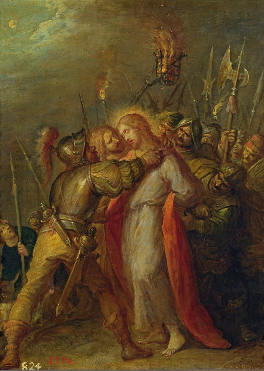 Jesus tatt til fange av Frans II Francken the Younger