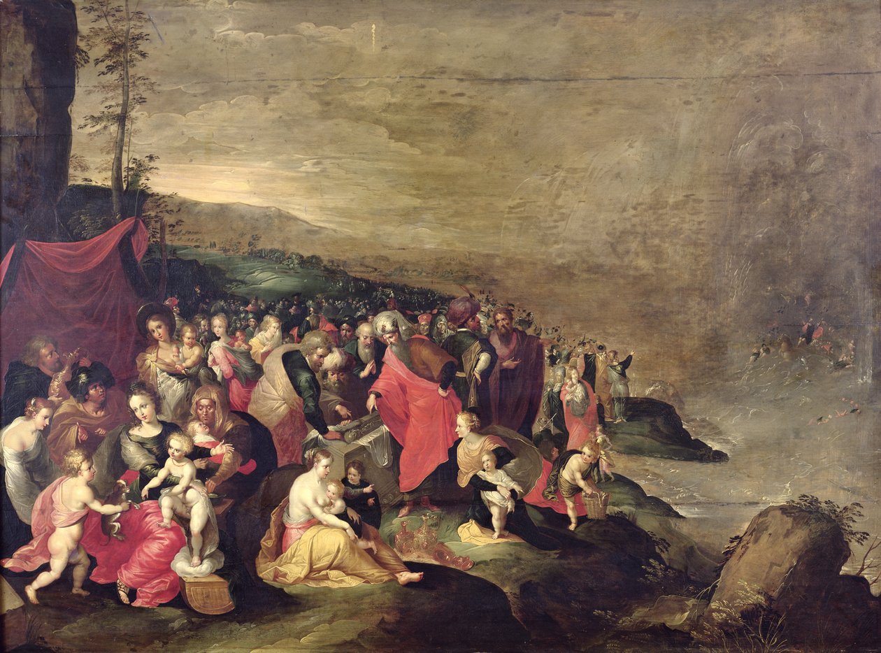 Krysset av Rødehavet av Frans II Francken the Younger