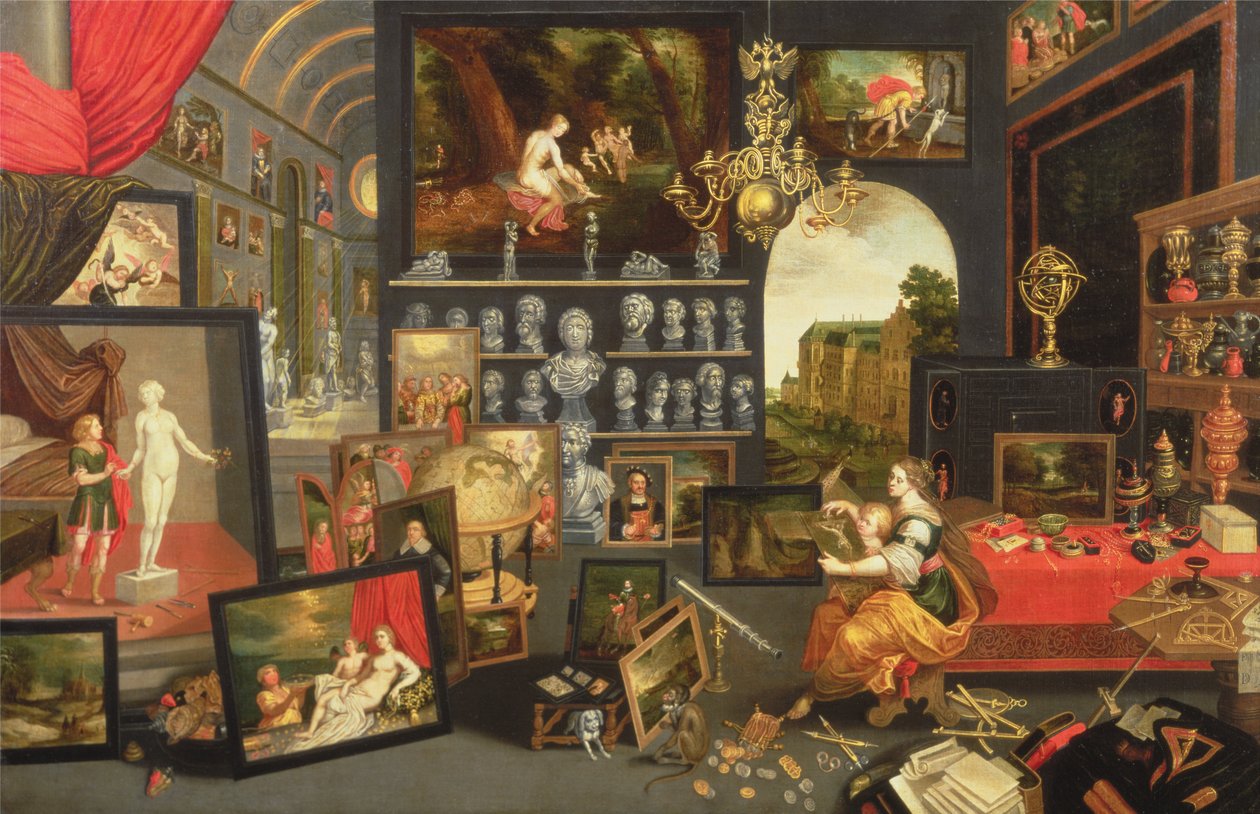 En allegori over den liberale kunsten av Frans III Francken