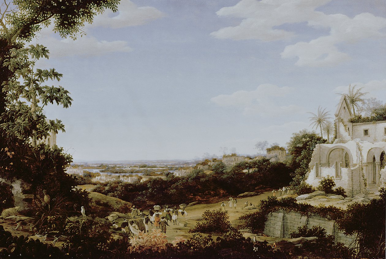 Ruinene av Olinda av Frans Post
