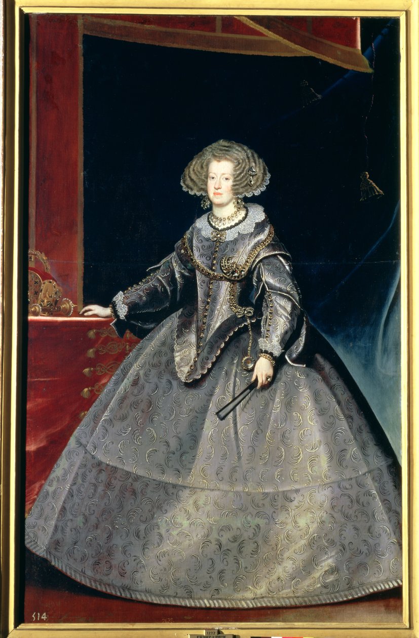 Infanta Maria Theresa (1638-83) ca. 1646 av Frans Luyckx or Leux