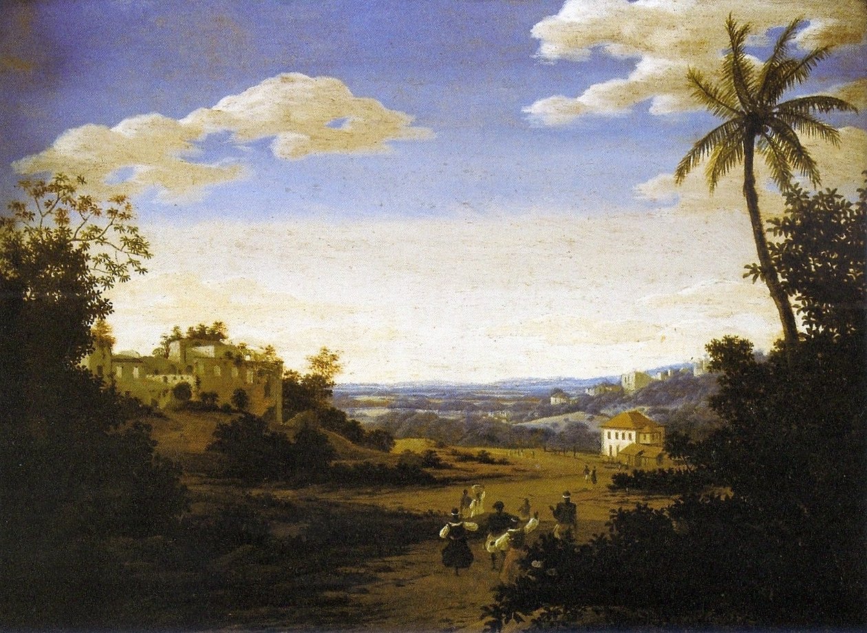 Landskap i Pernambuco av Frans Post