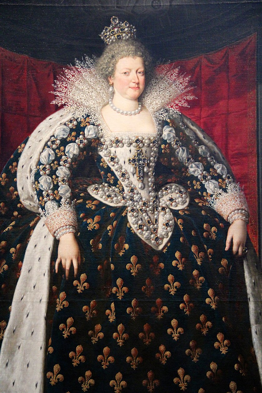 Marie de Medici av Frans Pourbus the Younger