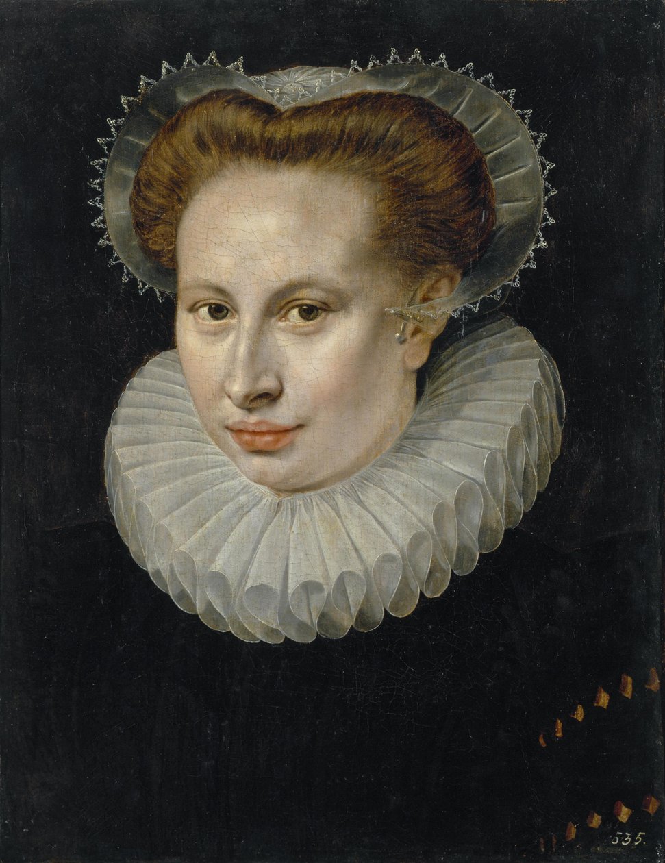 Portrett av en dame av Frans Pourbus the Younger