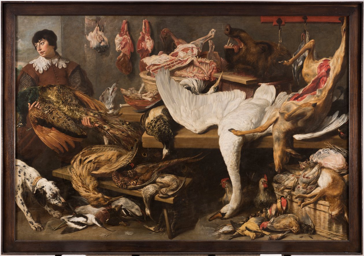 En spillbod av Frans Snyders or Snijders