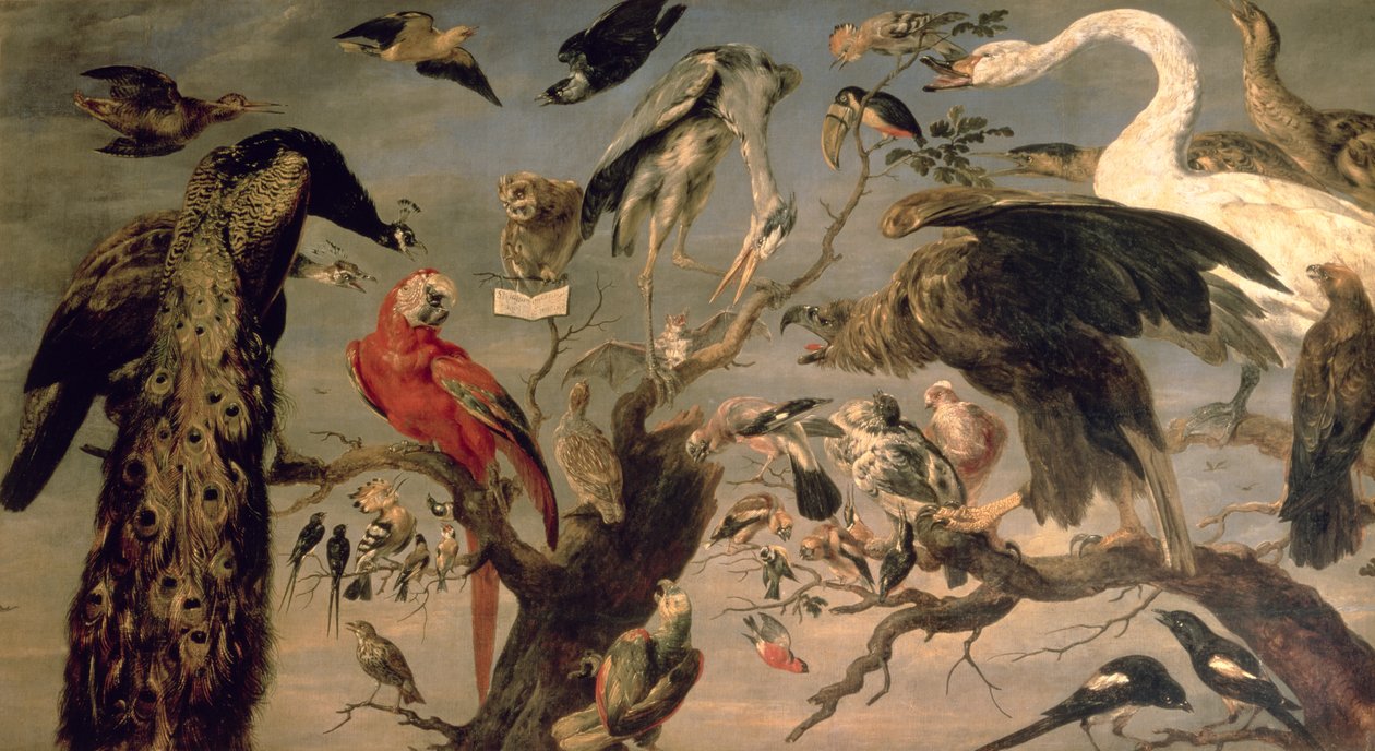 Fuglens konsert av Frans Snyders or Snijders