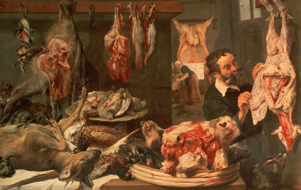 Slakterbutikken av Frans Snyders or Snijders