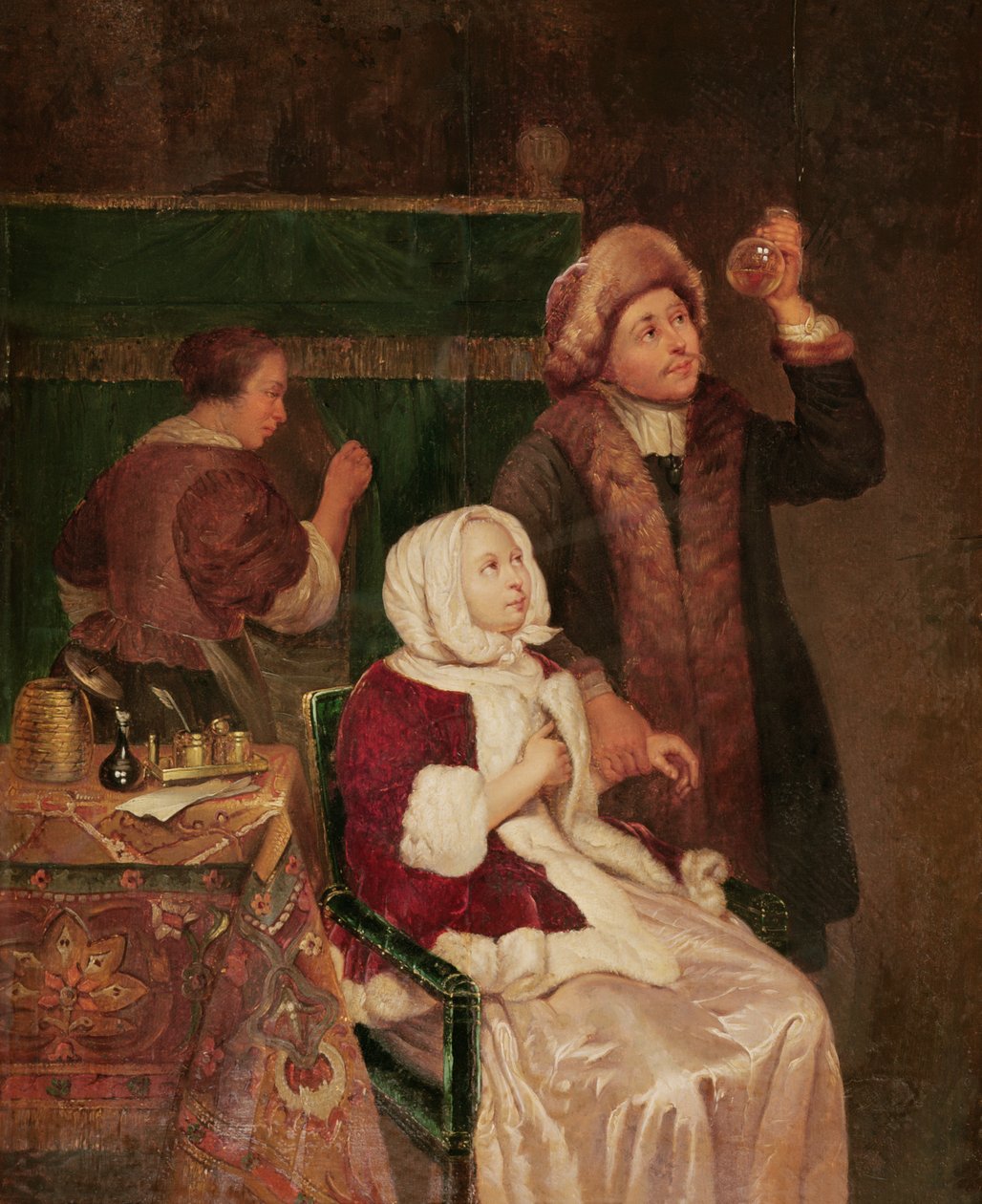 Legebesøket av Frans van Mieris