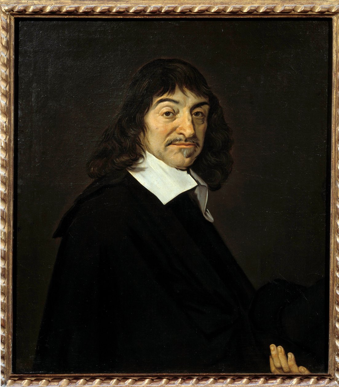 Portrett av Rene Descartes av Frans (after) Hals