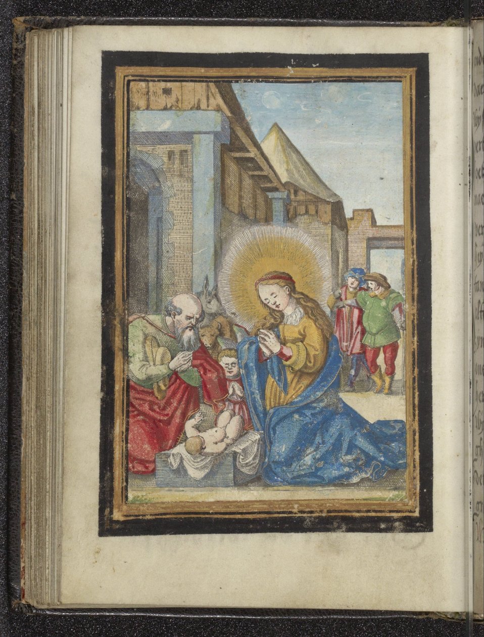 Tilbedelse av Josef og Maria av Frans Crabbe van Espleghem