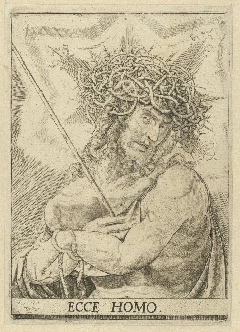 Sorgens mann Ecce homo (tittel på objekt) av Frans Crabbe van Espleghem