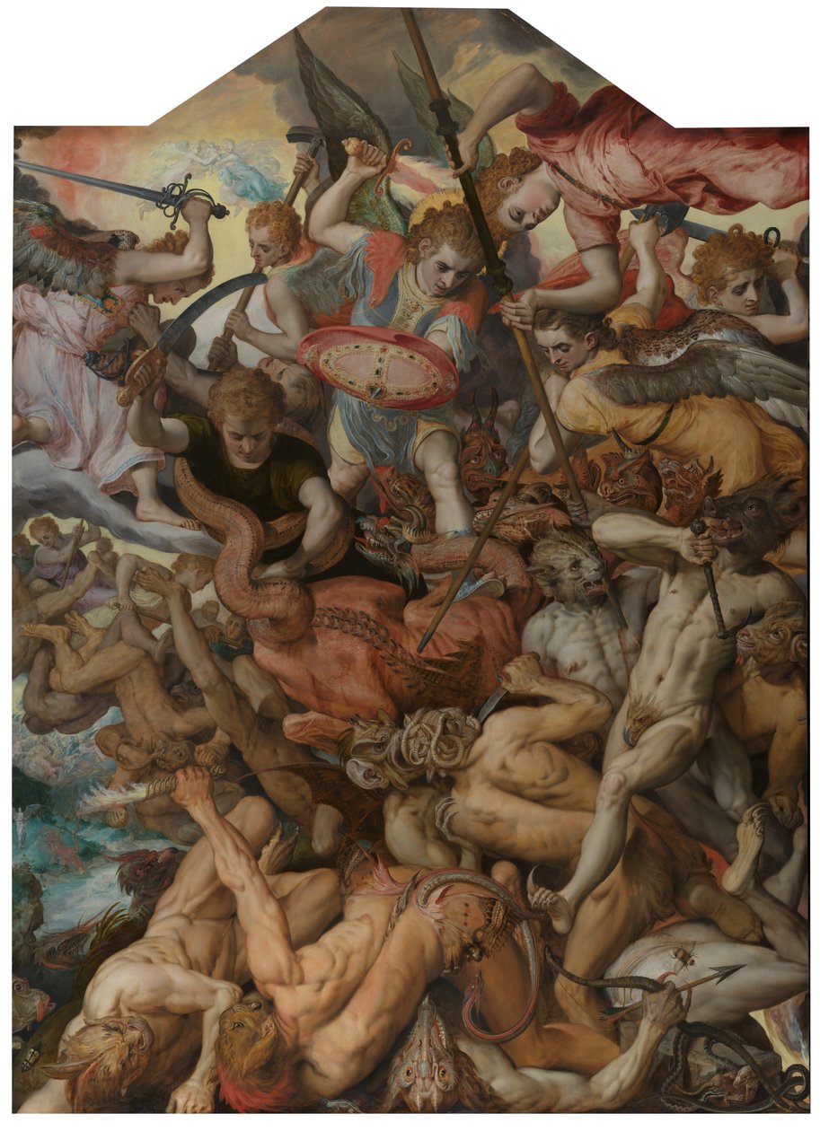 De opprørske englenes fall av Frans Floris
