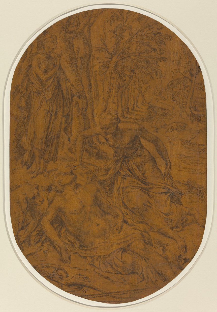 Diana og Endymion av Frans Floris I