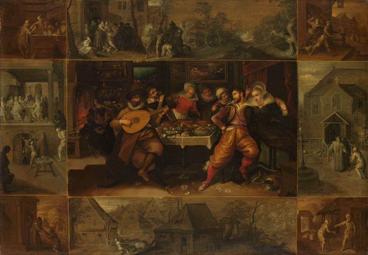 Lignelsen om den fortapte sønn av Frans Francken (II)