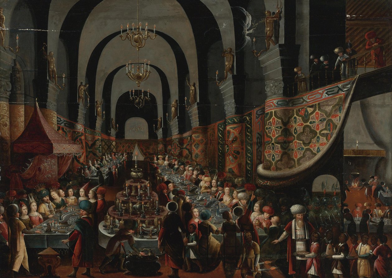 Belsasars høytid av Frans Francken the Younger