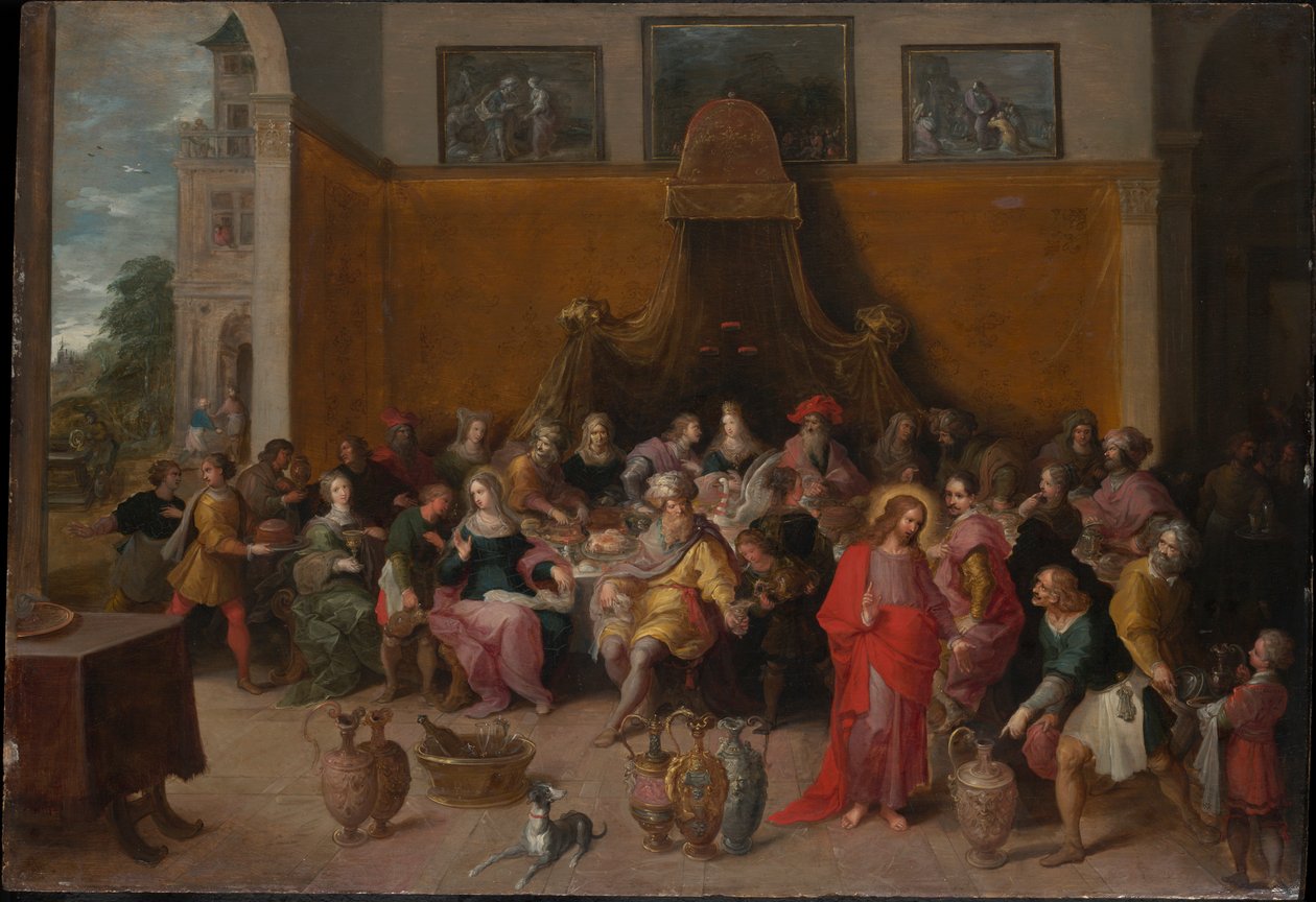 Ekteskapet i Kana av Frans Francken the Younger