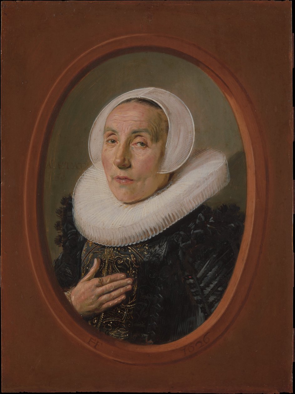 Anna van der Aar (født 1576/77, død etter 1626) av Frans Hals
