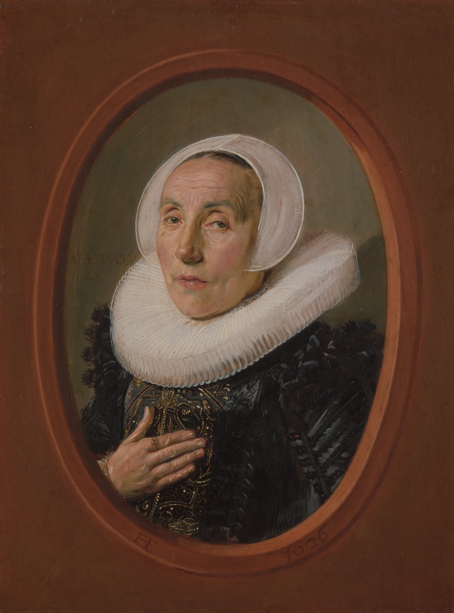 Anna van der Aar født 157677, død etter 1626, 1626. av Frans Hals