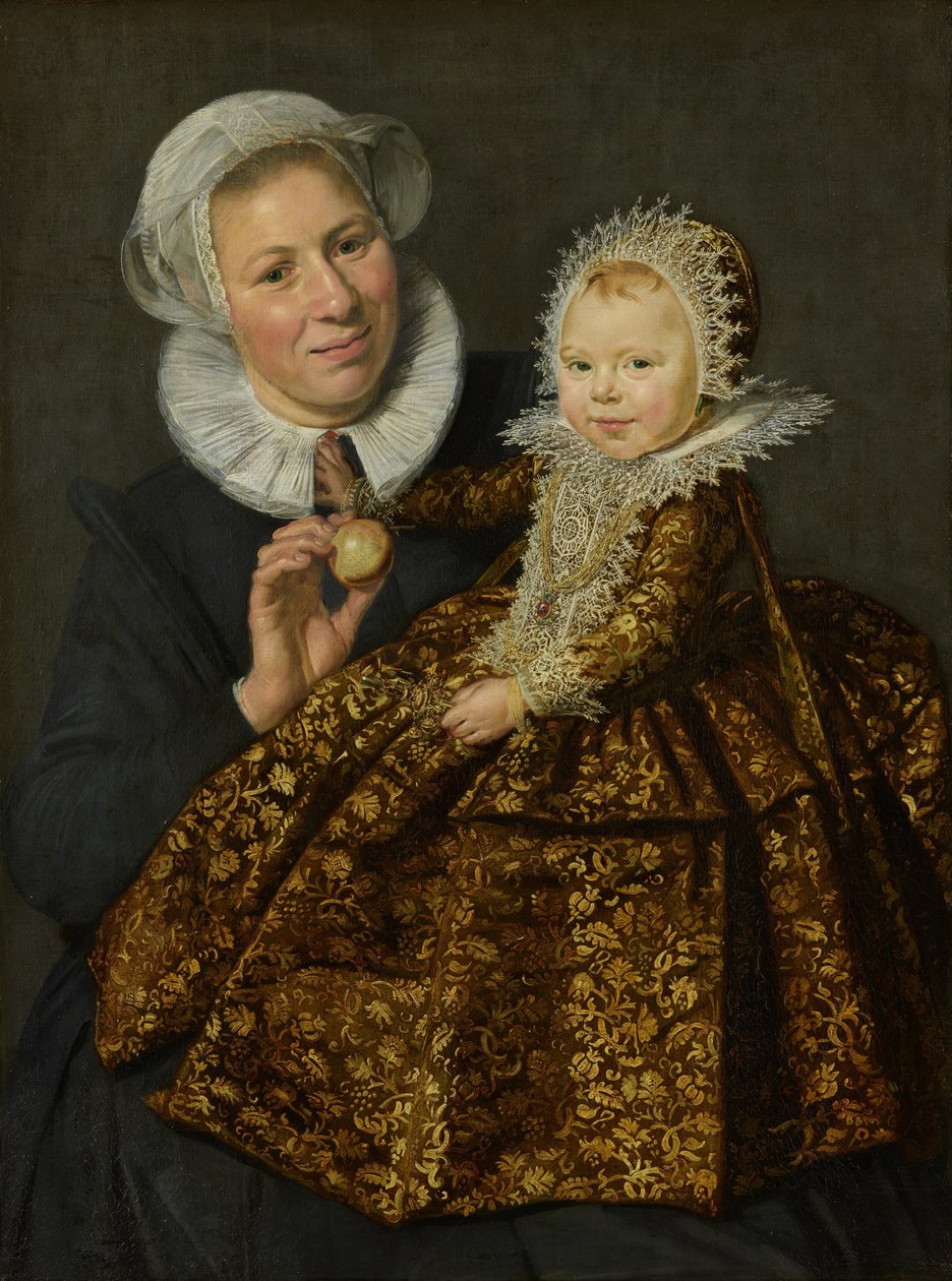 Portrett av Catharina Hooft med hennes amme av Frans Hals