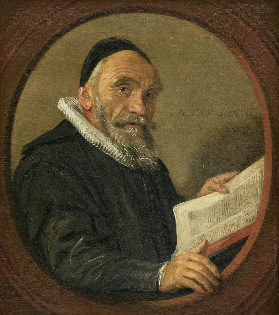 Portrett av Johannes Acronius (1565-1627) av Frans Hals