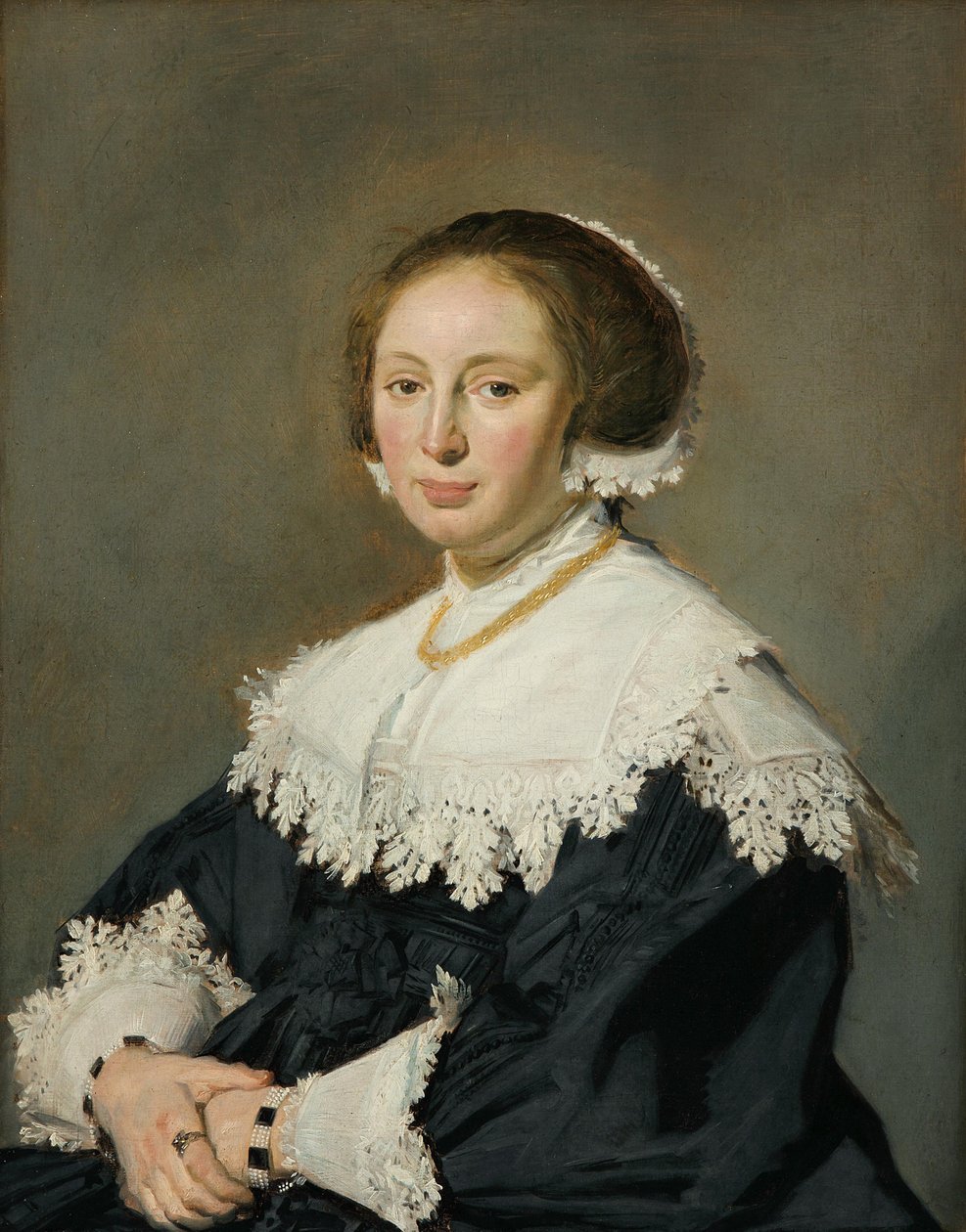 Portrett av en kvinne av Frans Hals
