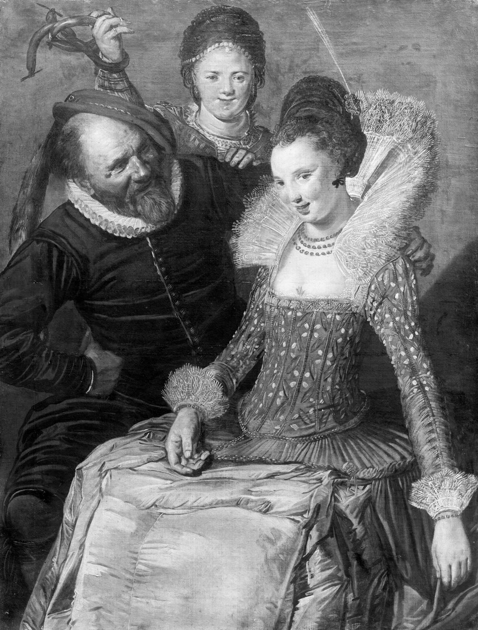 Det muntre kløverbladet av Frans Hals