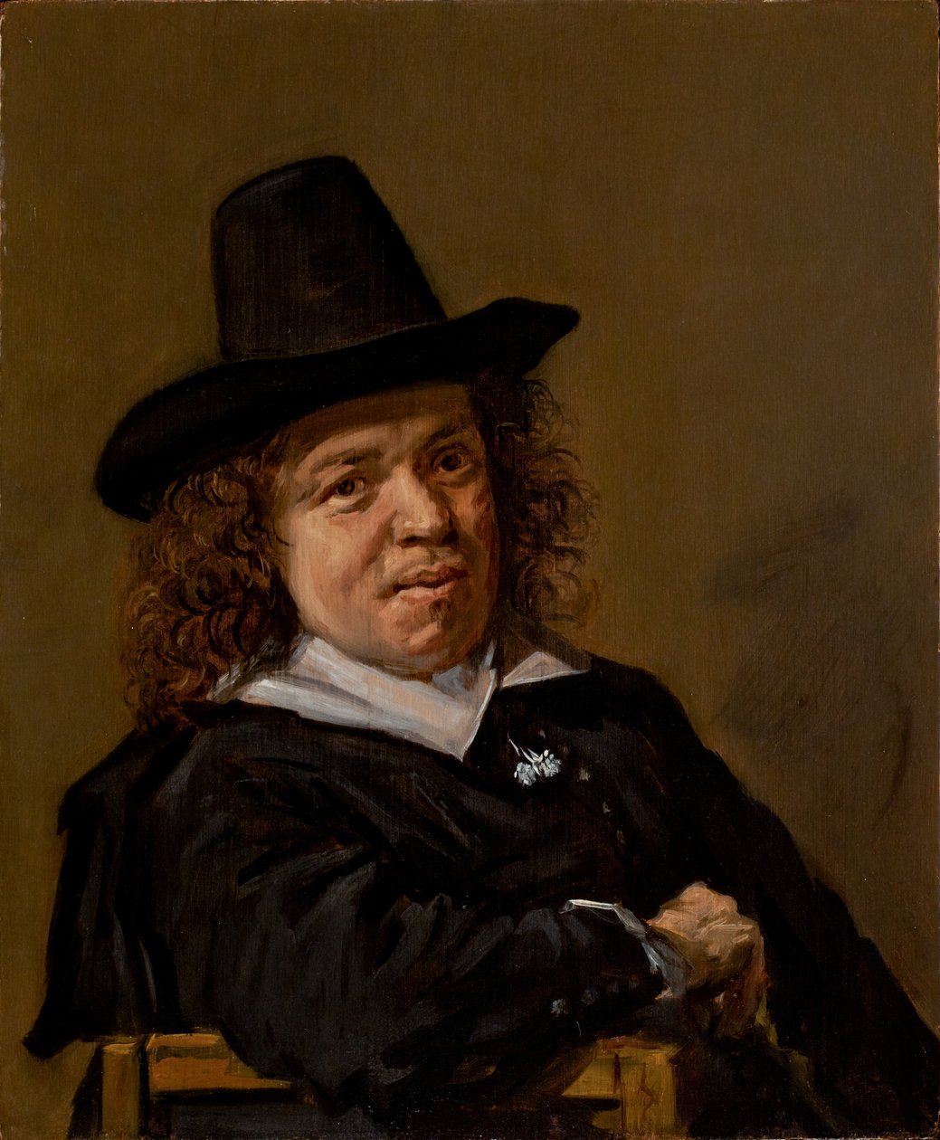 Frans Post (1612-80) ca. 1655 av Frans Hals