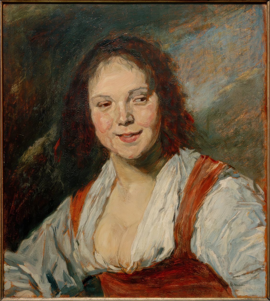 Kopi av Bohémienne av Frans Hals av Frans Hals