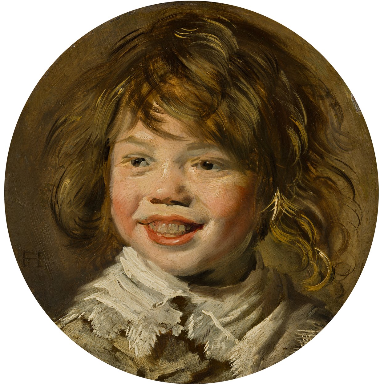Leende gutt. ca. 1625 av Frans Hals