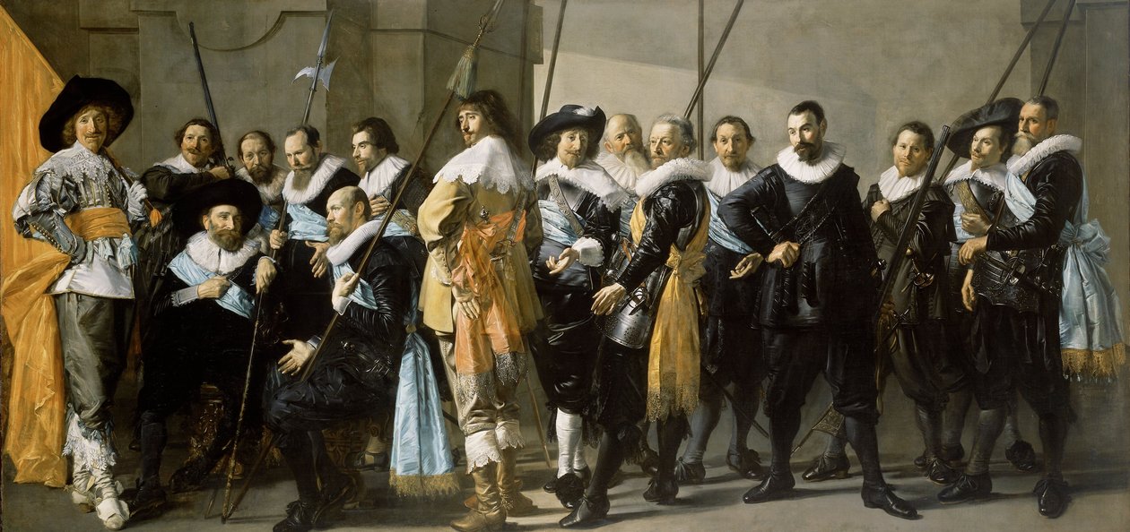 Mager selskap av Frans Hals