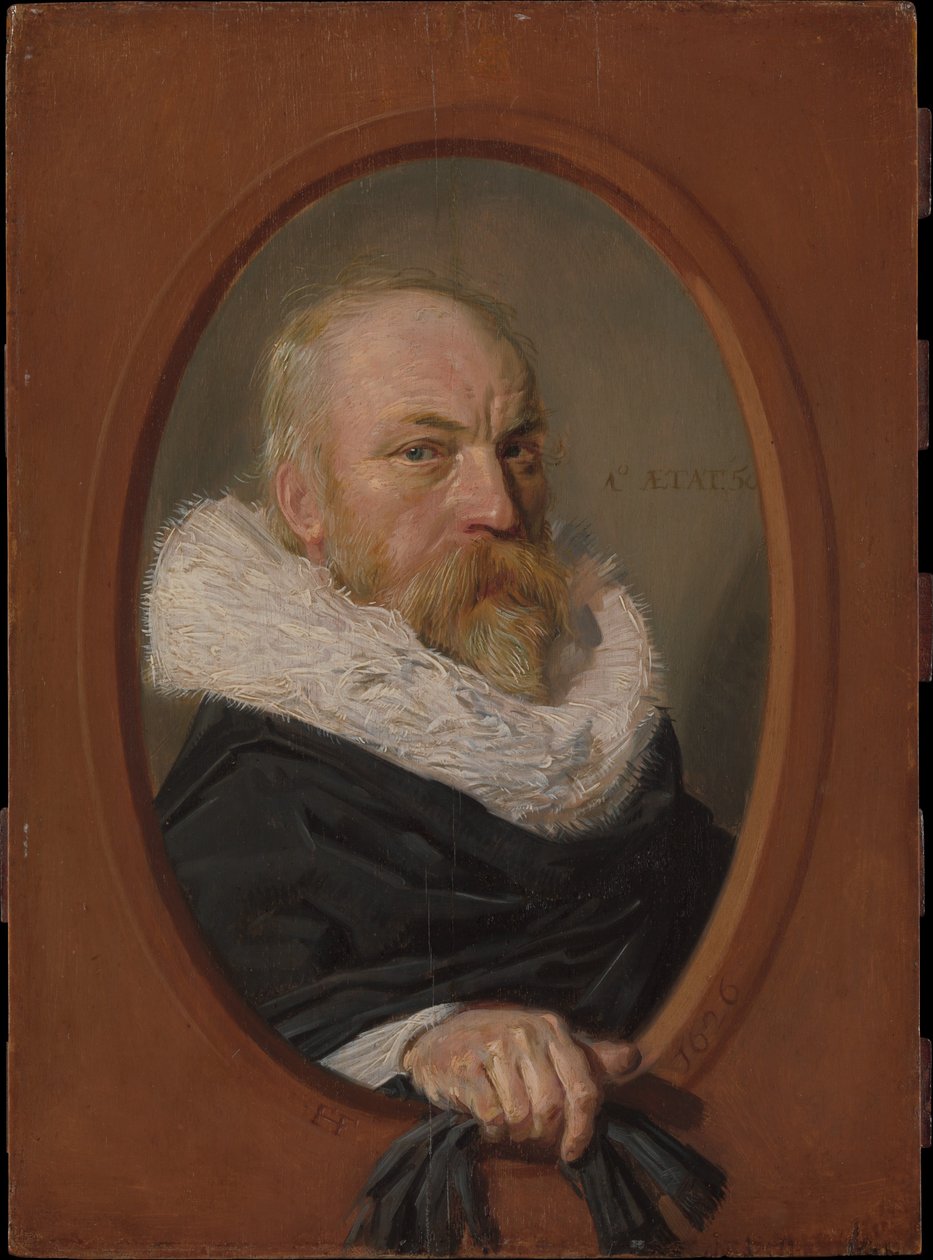 Petrus Scriverius (1576-1660) av Frans Hals